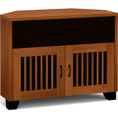 Sonoma 329CR 44" Extra Tall Corner TV Stand Cabinet w/ Center Speaker Opening in American Cherry